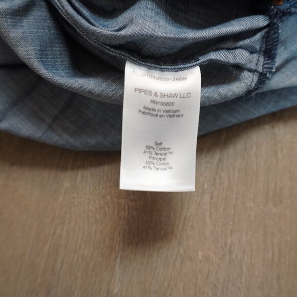 Veronica Beard Sierra Dress Blue Cotton Shirt Dress Rushed Size 00 New Tag - Picture 8 of 8